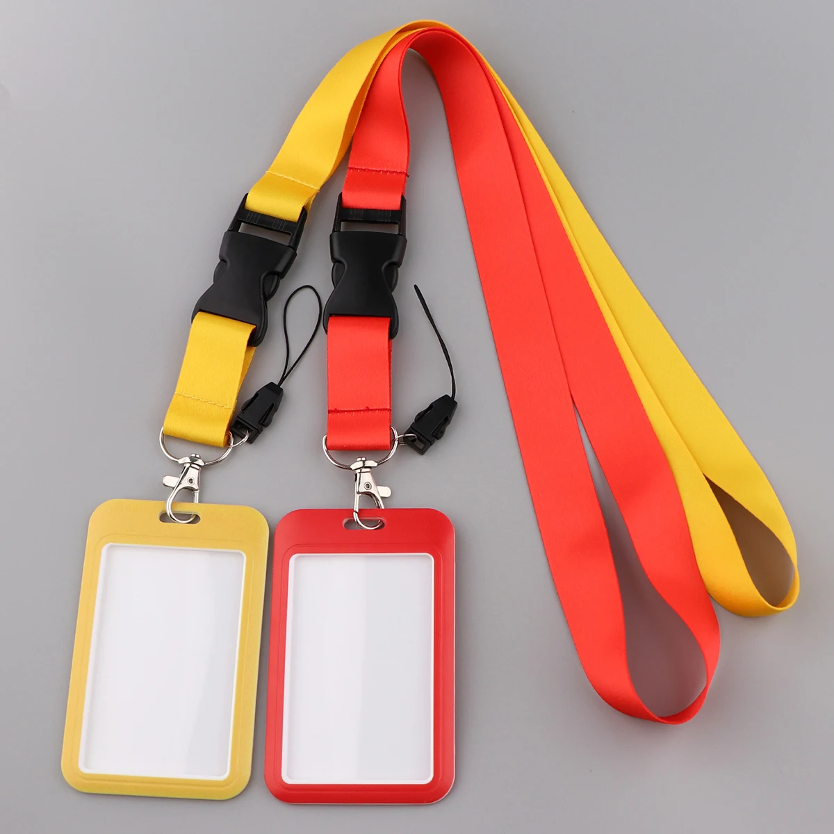 Candy Color Neck Strap Pure Color White Lanyard For Key USB Holder ID Pass Card Name Badge Holder Camera Cell Phone Straps