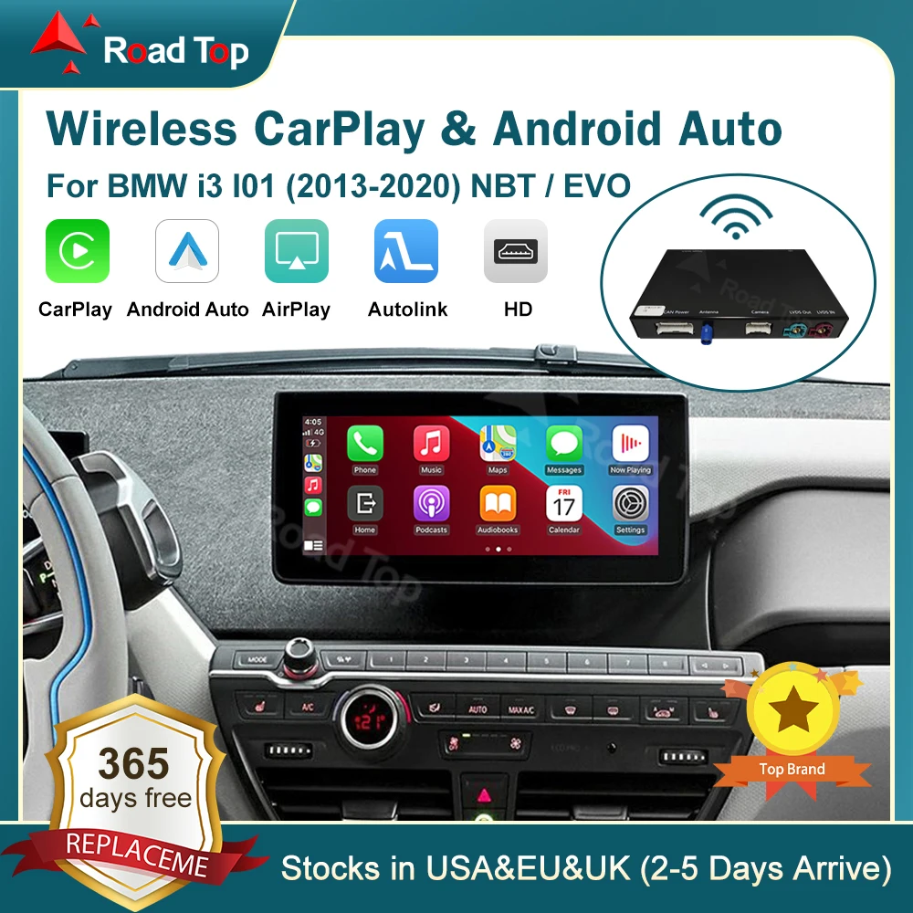 Modernizacja systemu NBT w BMW i3: kompletna analiza rozwiązania RoadTop CarPlay z GPS i Android Auto