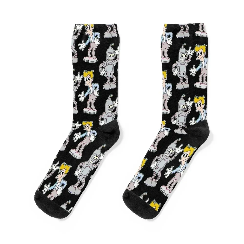 BENDER AND FRY Socks New year's men cotton high quality custom sports Mens Socks Women's