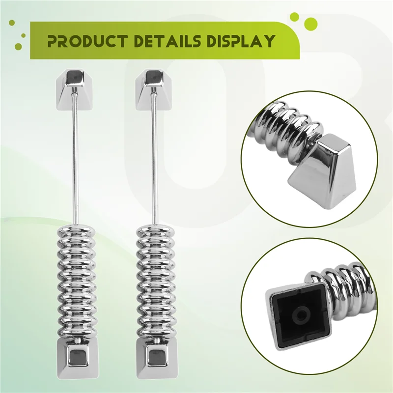 B93B-Upgrade 2 pezzi contatore di calcio da tavolo in metallo 10 numeri contatore di punteggio indicatore per tavolini da biliardino standard