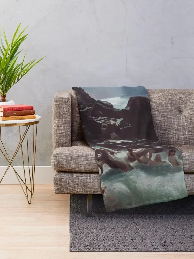 بطانية رمي The Deluge من فرانسيس دانبي، بطانيات سرير كبيرة جدًا من الفلانيل #2