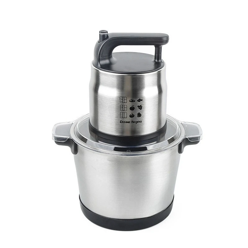 

8L Large Capacity Metal Fufu Machine, Kitchen Food Mixer Blender for Vegetables, Fruits, EU/UK Plug