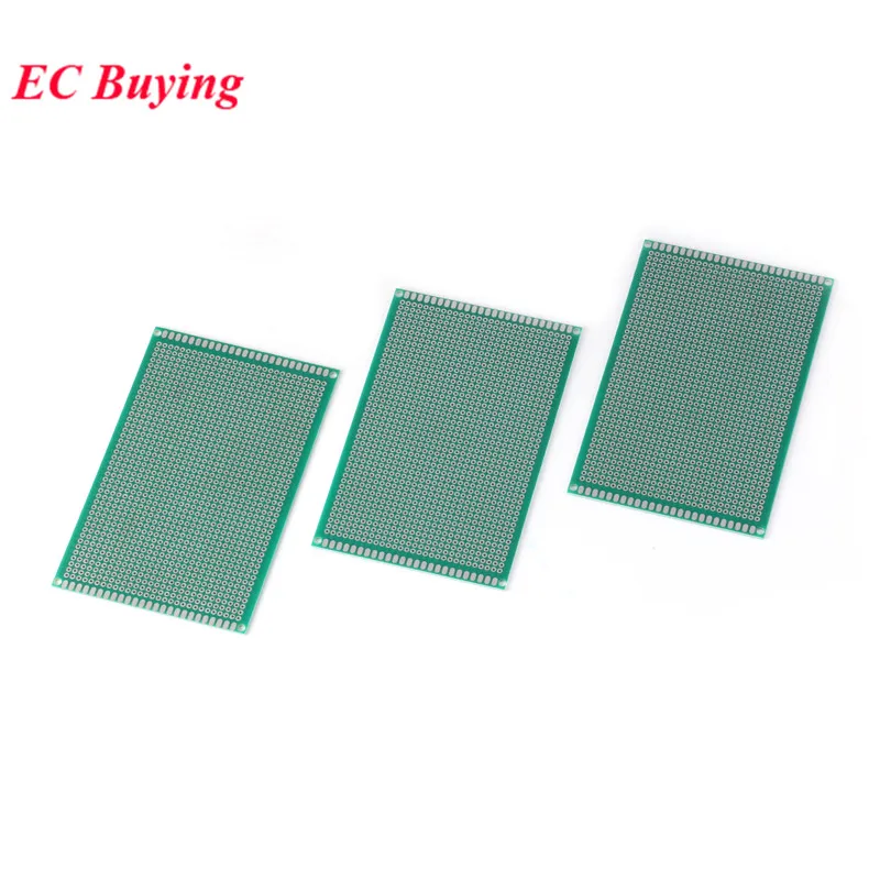 8x12cm Single Side Copper Prototype PCB 8*12cm Universal Printed Circuit Board Fiberglass Plate Soldering Protoboard For Arduino