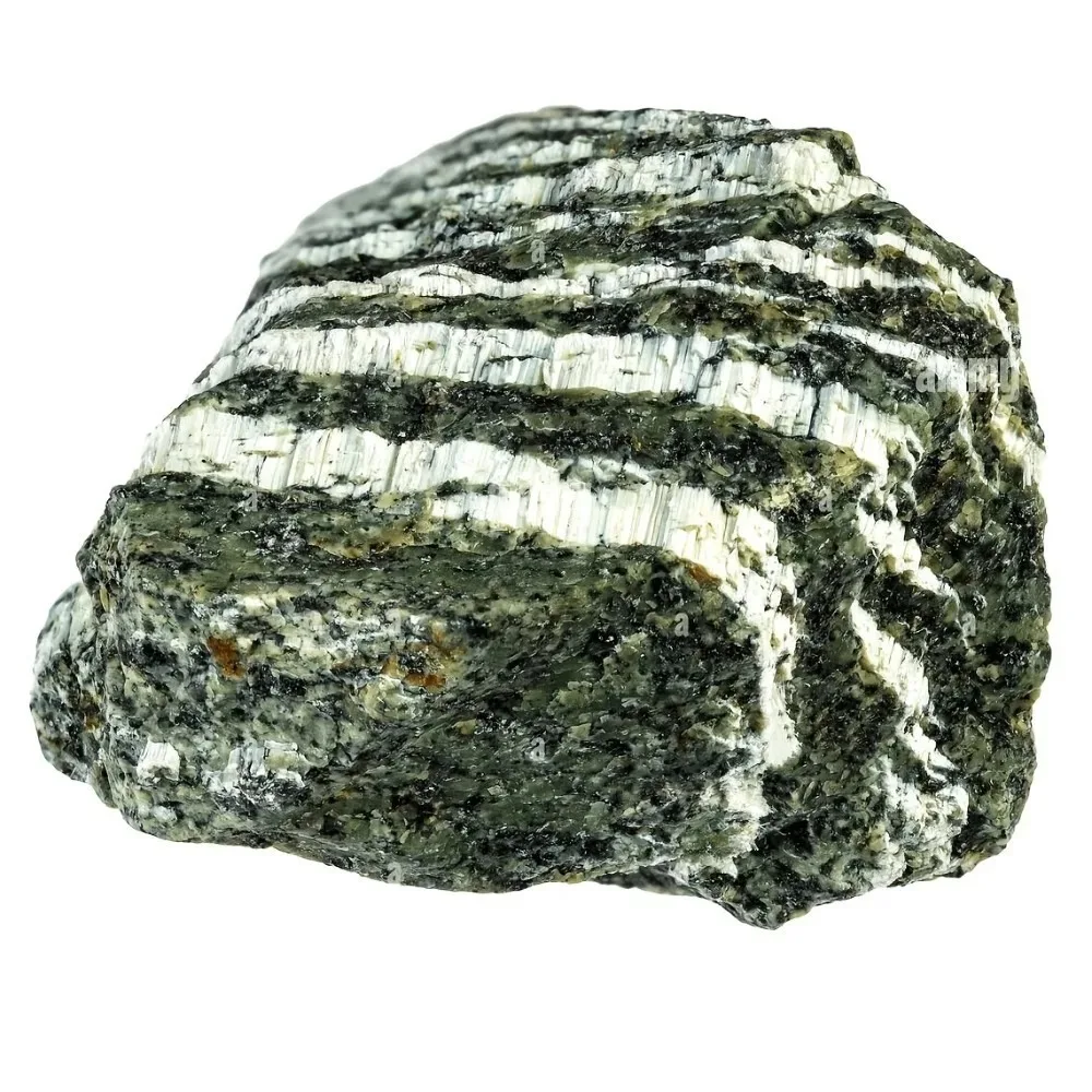 Natural Zebra Calcite Raw Stone, Striped Healing Crystal for Meditation, Chakra, Reiki, Wicca Home Decor Gift