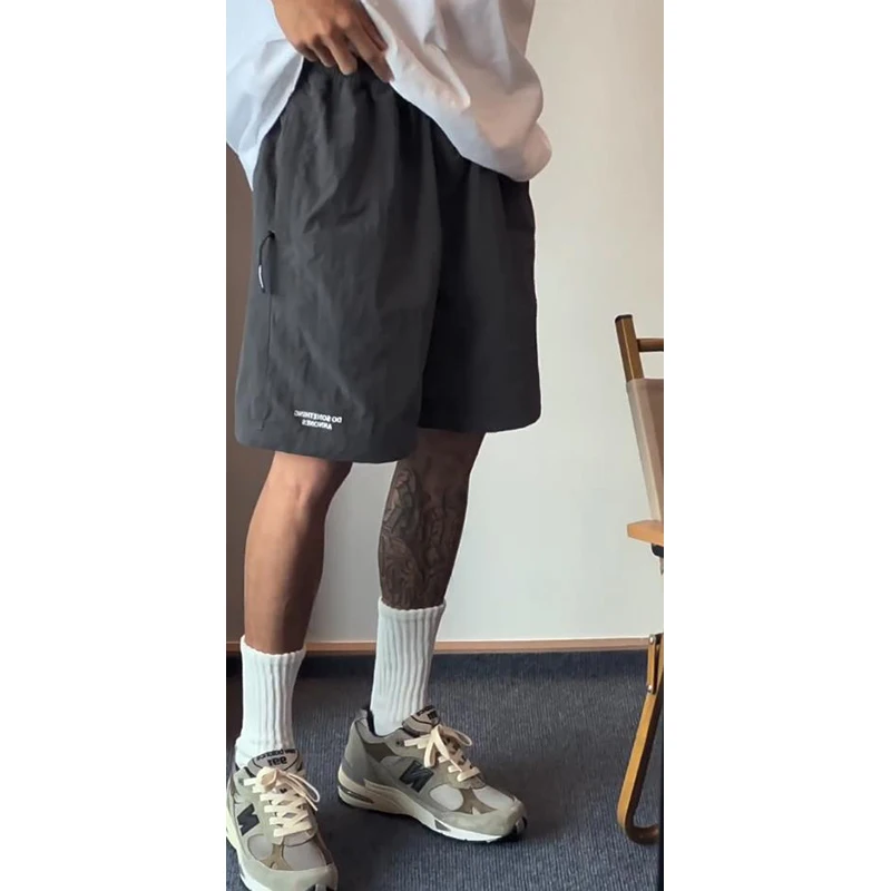 

Легкие дышащие спортивные штаны унисекс LH Store Qui Dry, базовые, летние, повседневные, 5 дюймов