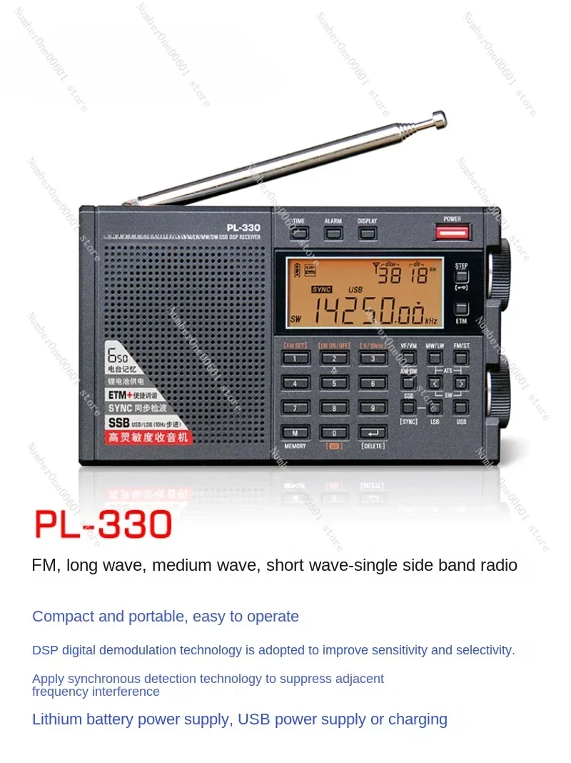 Tecsun PL-330 Radio Firmware 3306 FM /LW/SW/MW - SSB All-band Radio  Tecsun Pl330 Portable Radio