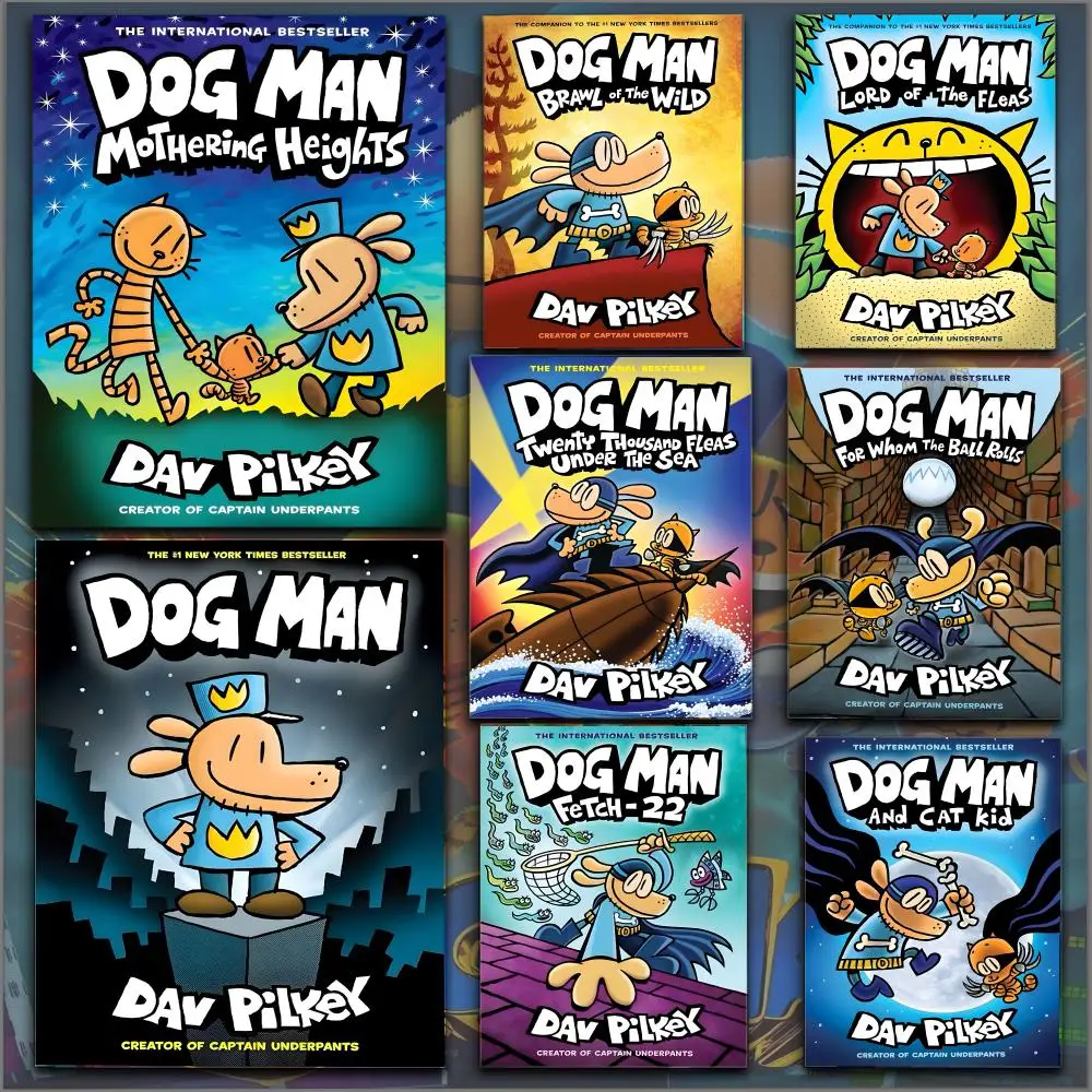Comic Cartoon Dog Man Anime Poster HD Anime Hot Theme Sänger/OST/Film-Wasserdicht Selbstklebende Heimdekoration