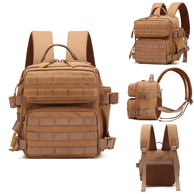 DP-005 9L Tools Tactical Backpack, Multifunctional 3P Backpack Mini Fashion Tools Backpack Hiking