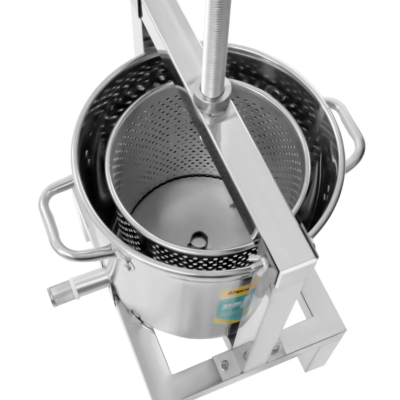 2.6 جالون فاكهة النبيذ عصير الصحافة التفاح العنب كسارة عصير صانع صنع العصير