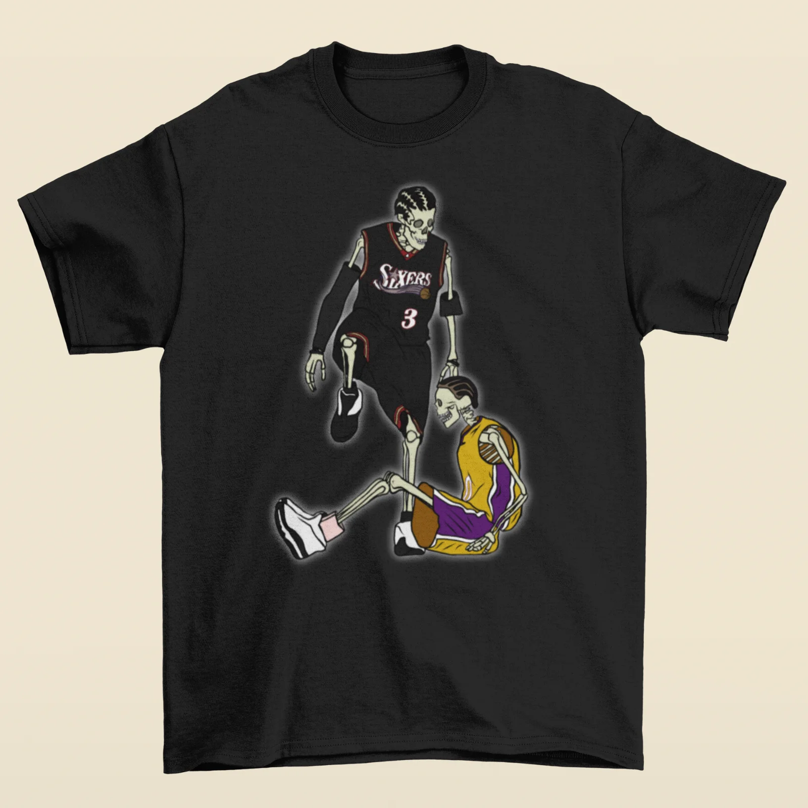 Skeleton  Steps Over Tyronn Lue T-Shirt