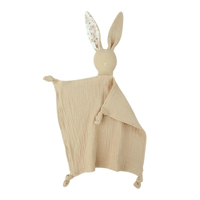 y88d baby التسنين منشفة تهدئة منشفة ناعمة الأمن البطانية تجشير قطعة قماش شاش من منشفة مهدئة مريلة 0-3y هدية دش