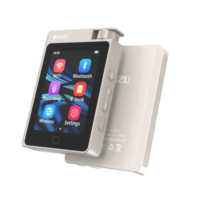 High Quality HiFi Lossless RUIZU A55 Bkk Digital Touch Screen Walkman Mp4 With Fm Radio MP3 Music Player