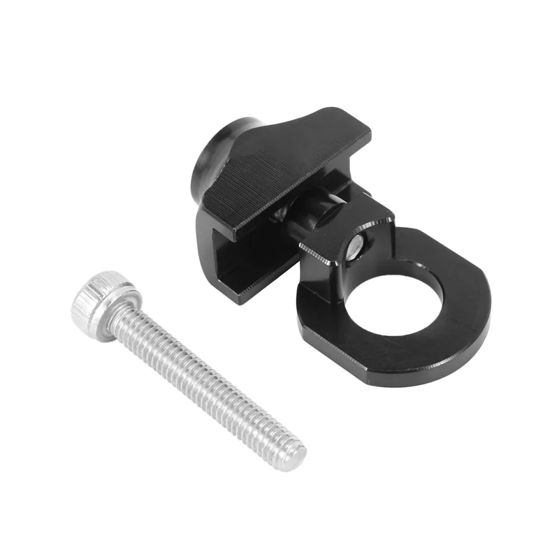 

ABJM-4X Bike Chain Tensioner Adjuster Aluminum Alloy Bicycle Fastener Bolt Single Speed Bicycle Bolt Screw Black