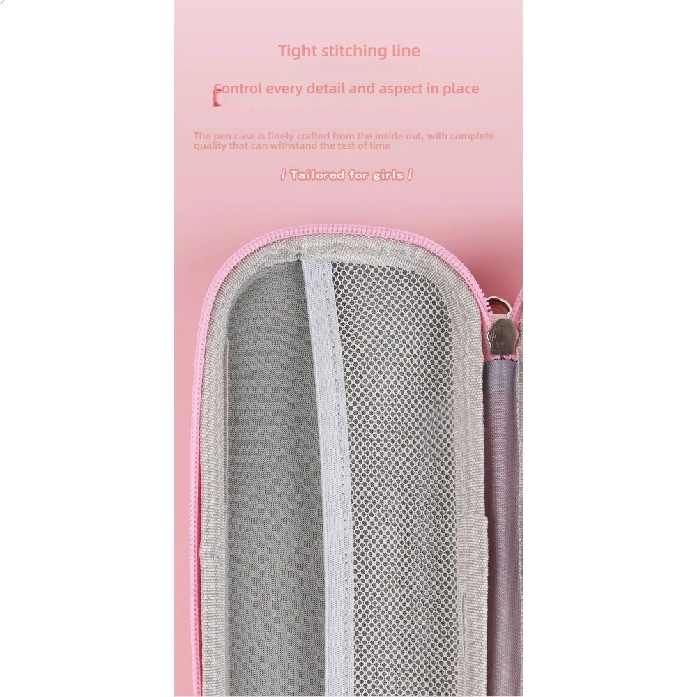 مقلمة ديزني كاواي سنو برينسيس عائشة سعة كبيرة مقلمة مريحة فتاة إبداعية صندوق رصاص كرتوني هدية