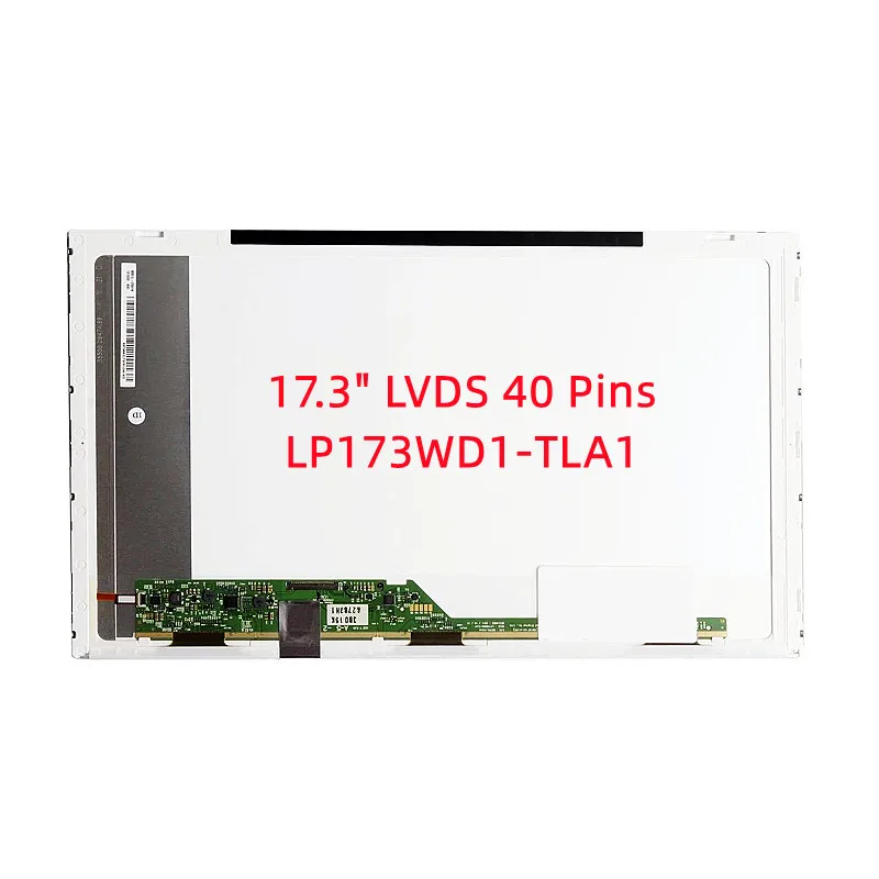 

Original LP173WD1-TLA1 17.3" 1600*900 Glossy LVDS 40 Pins Glossy Laptop Replacement Screen Display