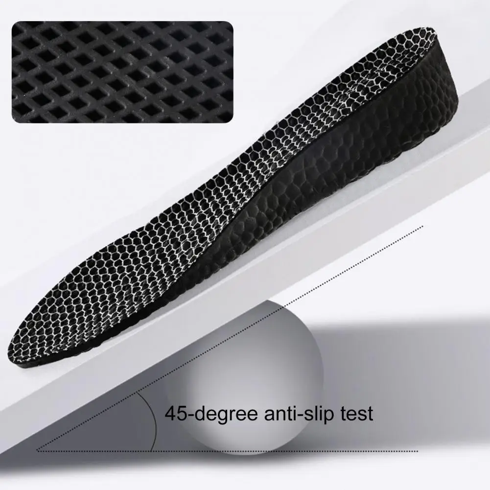 Inner Heightening Insoles for Men Women Foam Cushion Arch Massage Shock Absorption Running Walking Support