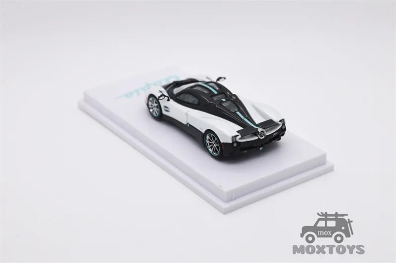 CM 모델 1:64 Pagani Utopia 펄 화이트 카본 다이캐스트 모델 자동차