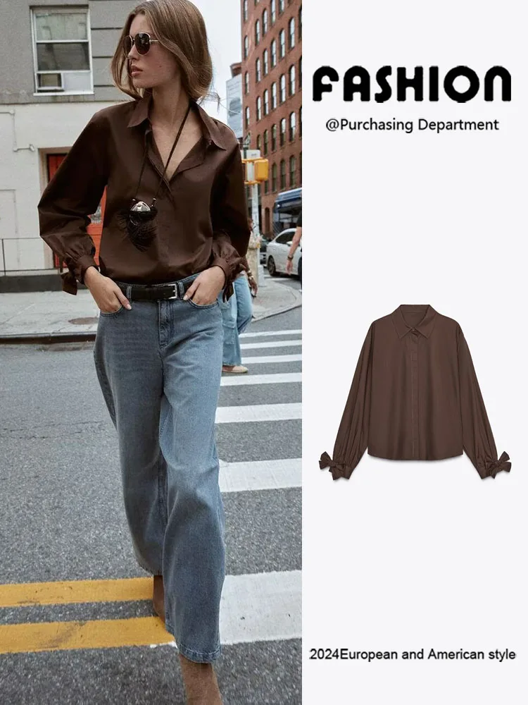 

Новое поступление, осенний женский шелковый марлевый костюм irt, украшенный узлом 7969250 76 796925 044, этнический сценический костюм, женский премиум-класса