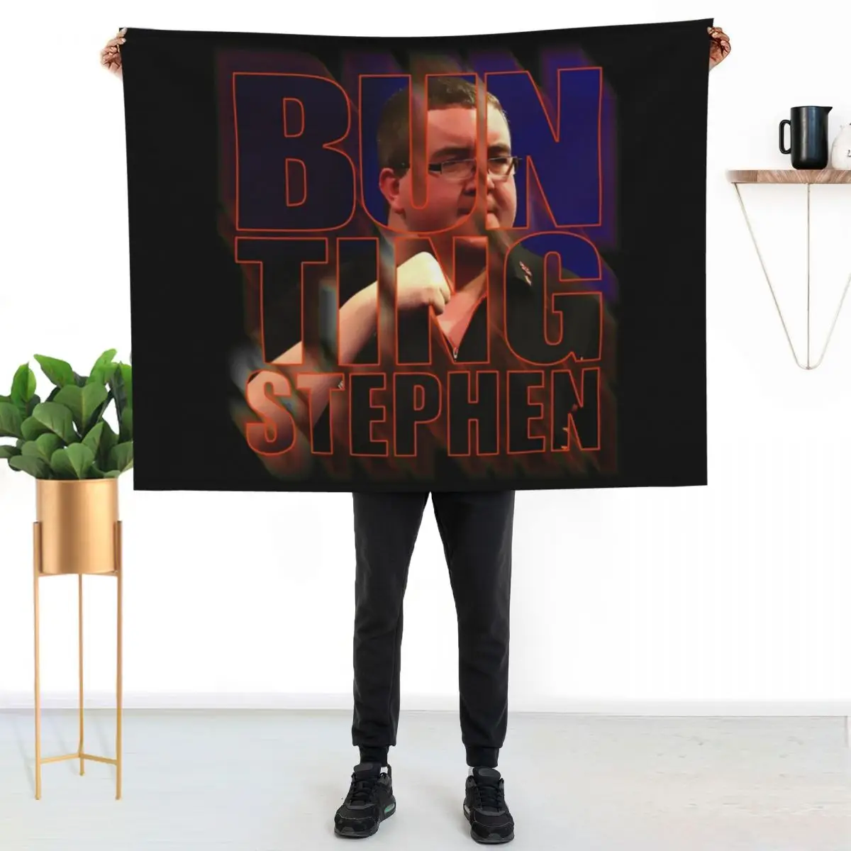 Stephen Bunting The Bullet Throw Blanket valentine gift ideas Thin Designers Plush Soft Blankets