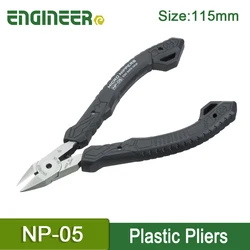 ENGINEER Plastic Pliers for Cutting Plastic , Copper Wire, Repair and Fix Plastic Models etc Model Nippers NP-05