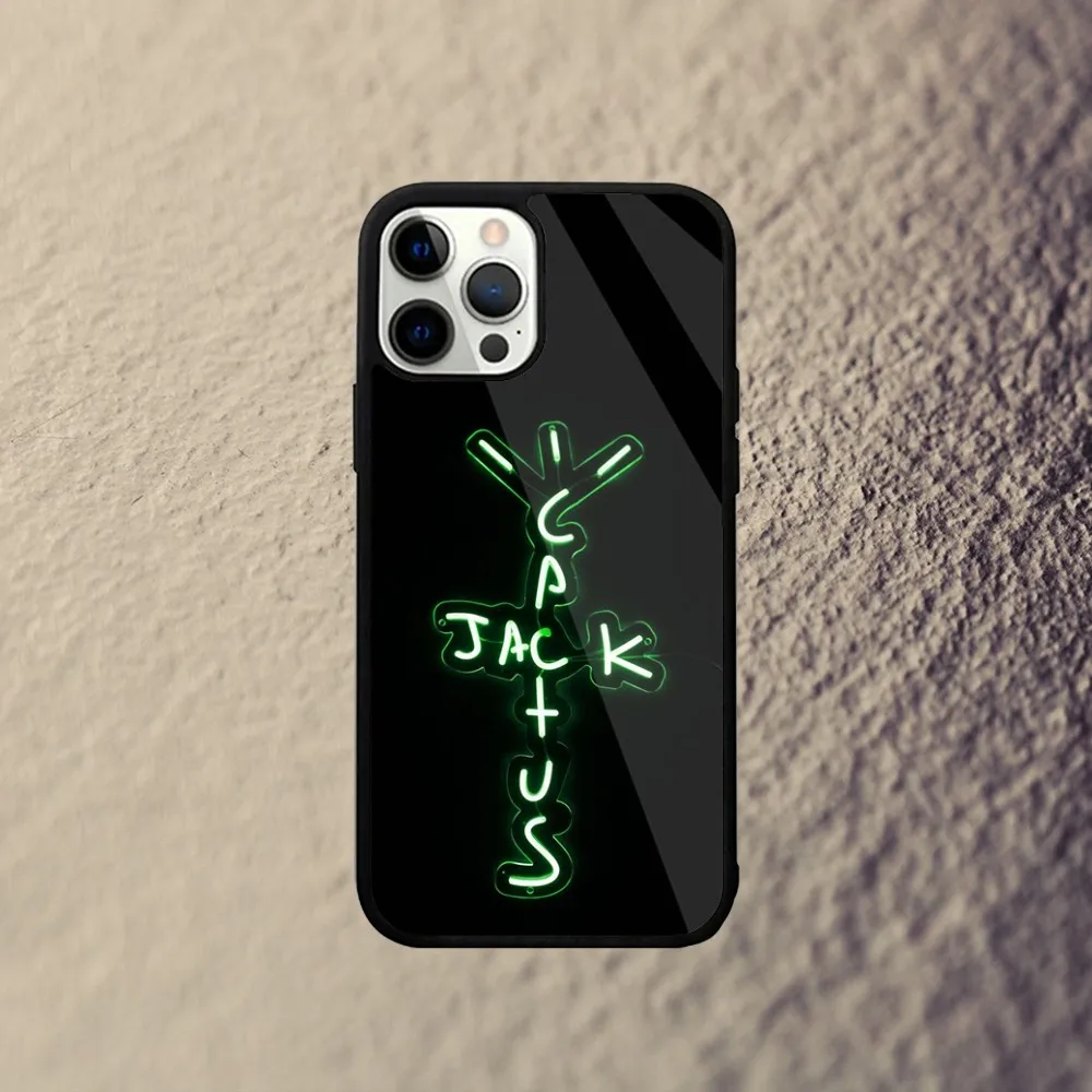 T-Travis S-Scott Cactus J-Jack Phone Case For iPhone 15,14,13,12,11,Plus,Pro,Max Mini Magsafe Magnetic Wireless Charging