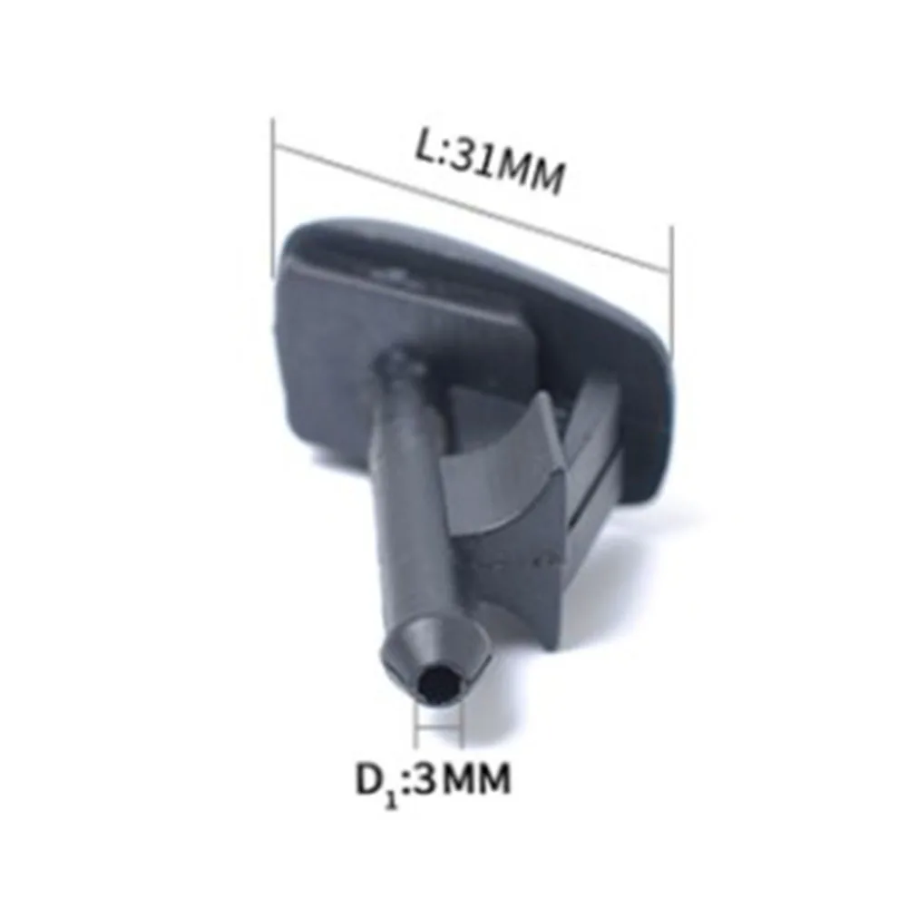 Windshield Washer Spray Nozzle Set Designed For For Compatibility with For BMW E36 and Z3 Vehicles Pack of Two