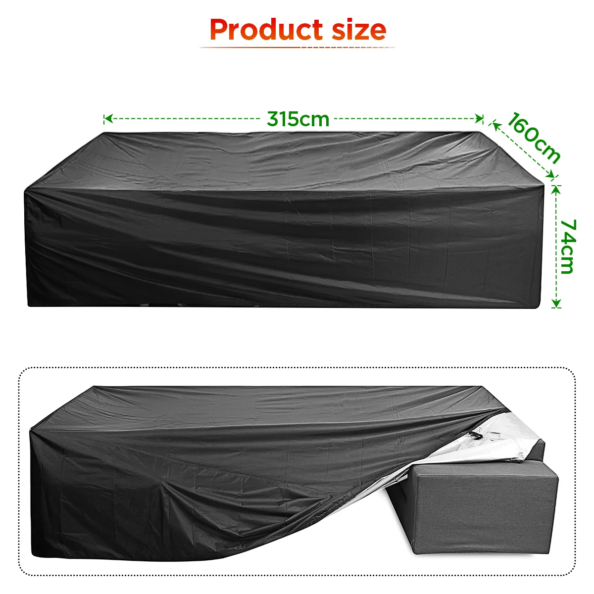 Patio Furniture Covers Extra Large Outdoor Furniture Set Covers 124\