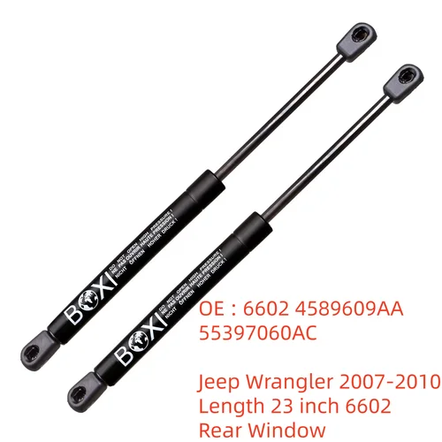 Imagen 1 del producto 2 Soportes de Elevación para Ventanas Traseras con Parte Superior de Fábrica para Jeep Wrangler 2007-2010, Longitud 23 Pulgadas, 6602 4589609AA