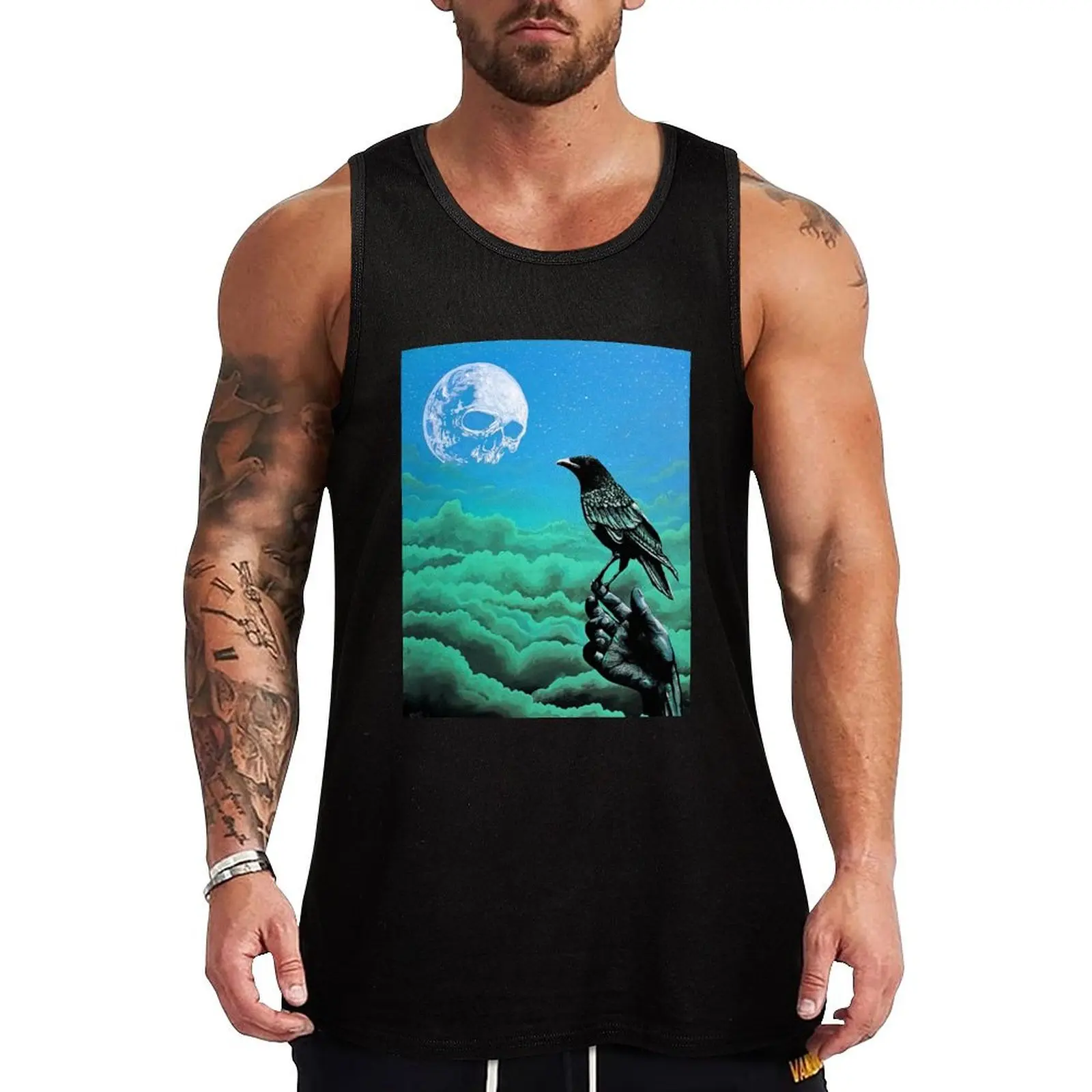 Midnight Rendezvous Tank Top Men's summer t-shirt summer clothes man 2024 Men sleeveless tee