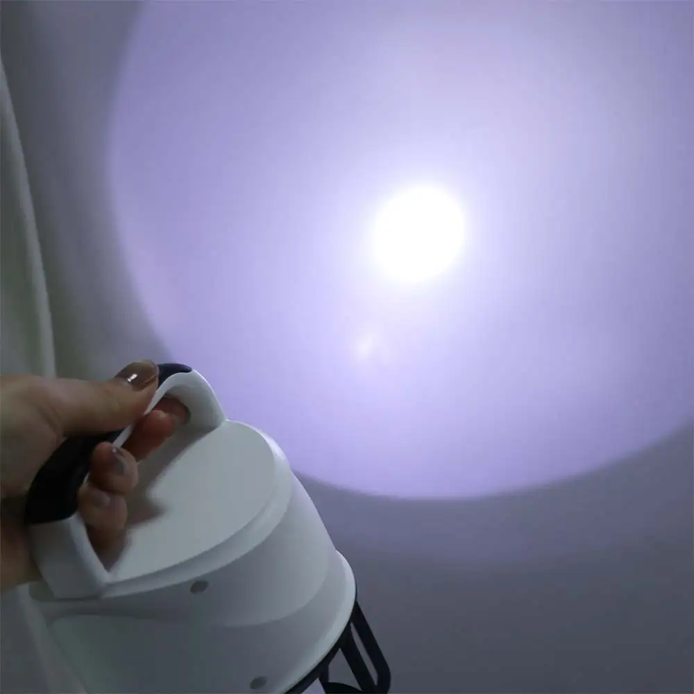 

USB-фонарь для кемпинга с зарядкой, высокой яркостью, двойным источником света, светодиодный, водонепроницаемый, с плавной регулировкой яркости, подвесной