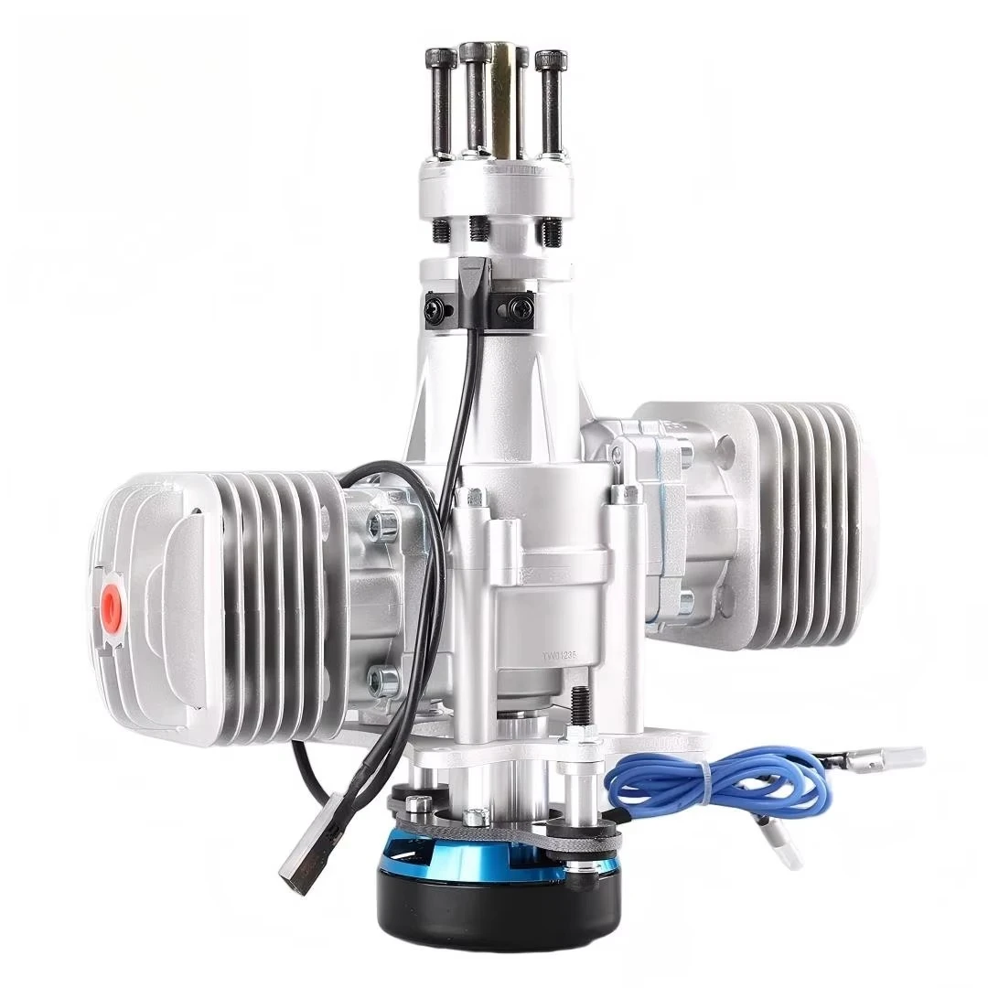Factory Supply 170CC Twin Cylinder EFI Engine 2 Stroke Air Cooled Complete Motorcycle Engine