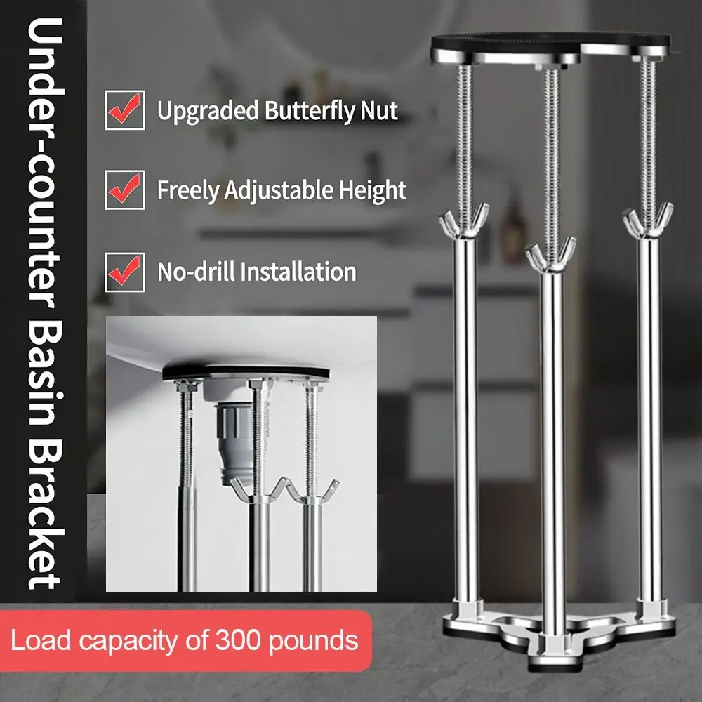 Stainless Steel Undermount Sink Supports Multifunctional Long-Lasting Durability Bottom Installation Support Adjustable