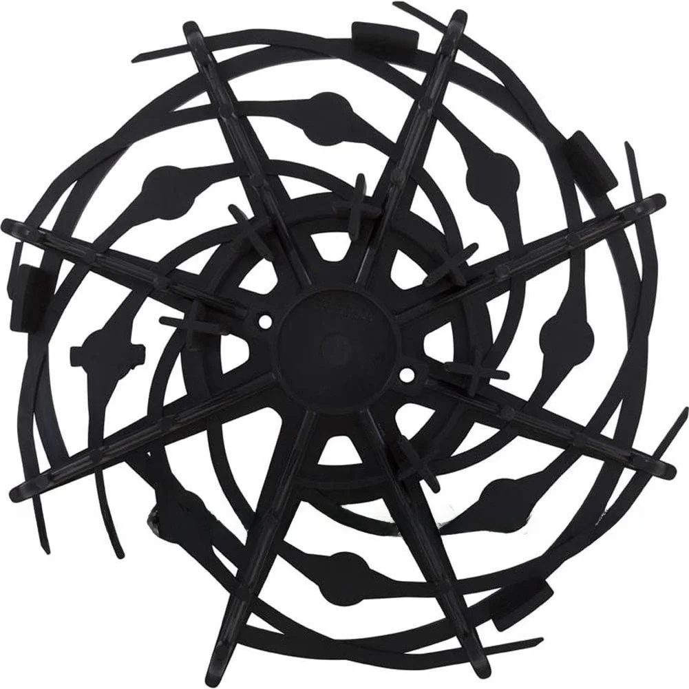 59000500 Pool Filter Grid Locator Replacement Part For FNS Spa Filter System Easy Install Black White Plastic 2pcs Kit