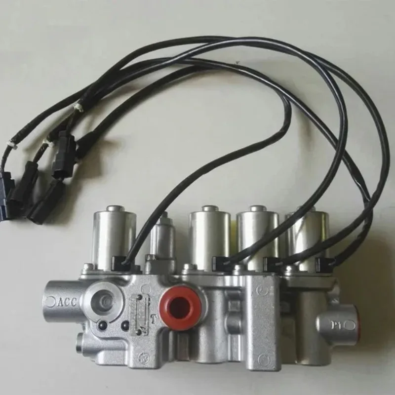 Genuine PC130-7  Solenoid Valve Group 203-60-71210 Solenoid Valve Assy