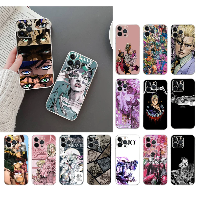 

Jojo Phone Case For iphone 17ProMax 17 Pro Air 16 15 14 13 Pro Max 16 15 14 13 Pro 15Plus