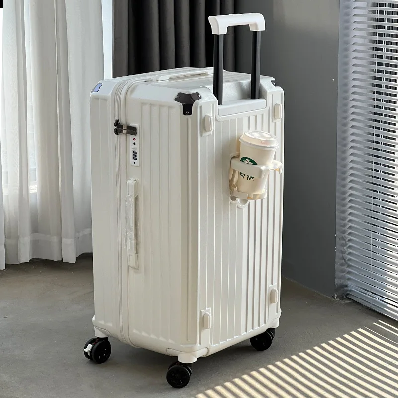 New Luggage 26-Inch large size luggage Capacity Trolley Case 30-Inch Suitcase with Combination Lock Suitcases on wheels