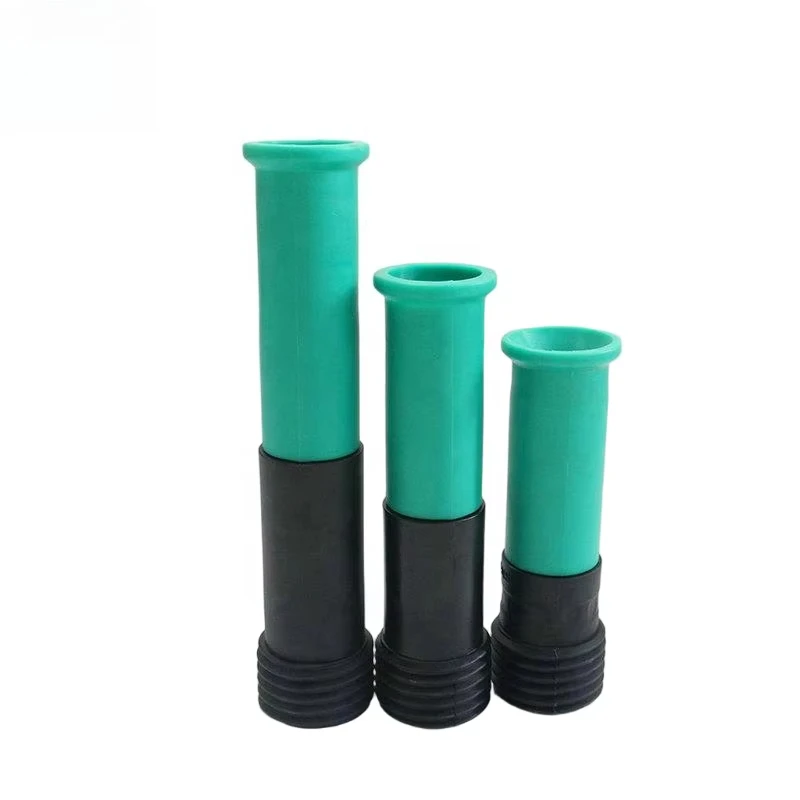 

B4C Boron Carbide Sandblasting Nozzle Green Housing for Rust Removal & Glass Etching