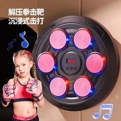 Cross-Border Smart Music Boxing Target Light Rhythm Children's Electronic Boxing Machine Fitness Trainer Sports Toy