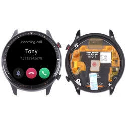 Tela LCD para Amazfit GTR 2, digitalizador, montagem completa com moldura