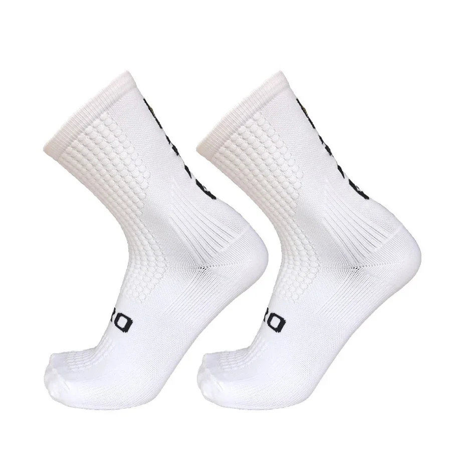 4 pares de calcetines de ciclismo para hombre y mujer, calcetines deportivos de secado rápido, elegantes para monopatín, prácticos para béisbol y senderismo