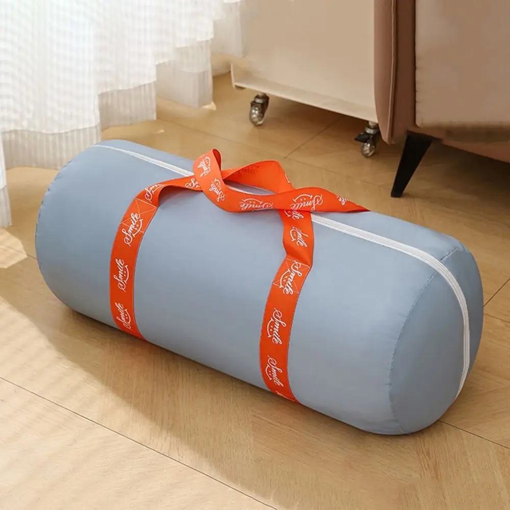 Oxford Cloth Cylinder Quilt Storage Bag Dustproof Waterproof Quilt Sorting Bag Moisture Proof Foldable Toy Organizer for Home