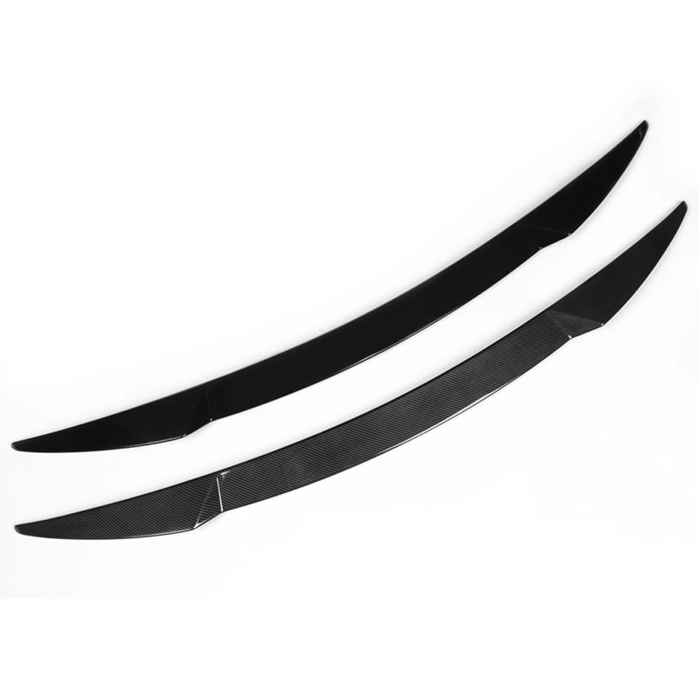 Rear Trunk Lid Boot Ducktail Lip Spoiler Wings For Kia Optima K5 DL3 2020 ABS Black White Carbon Printing Exterior Accessories