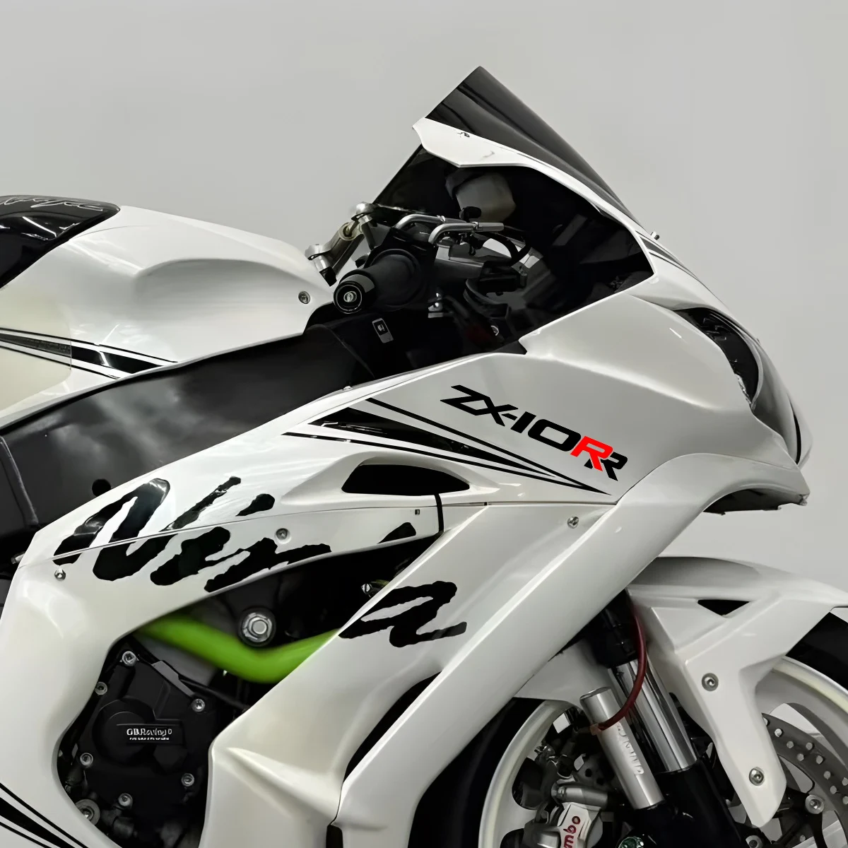 For ZX3R ZX-4R ZX-6R ZX-10R ZX-25R Stickers Fuel Tank Sticker Reflective Decal  Emblem Badge Motorcycle accessories