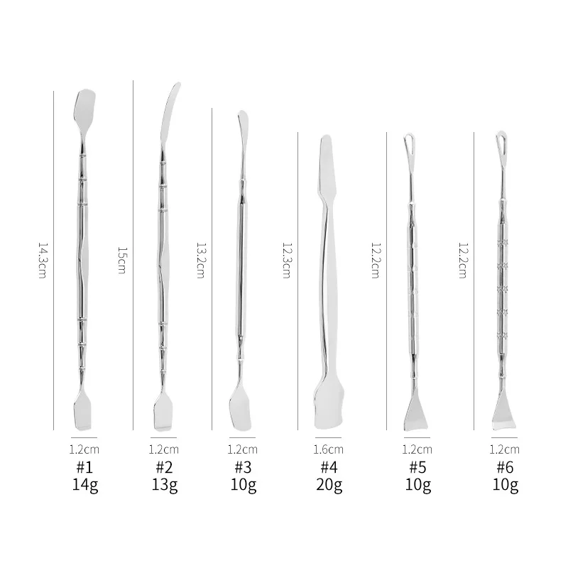 Mitesser Schaufel reinigt Nase Mitesser totes Talg Werkzeug Mehrzweck Make-up Foundation Farbmischung Schaufel Lift Gesicht Öl Schaber