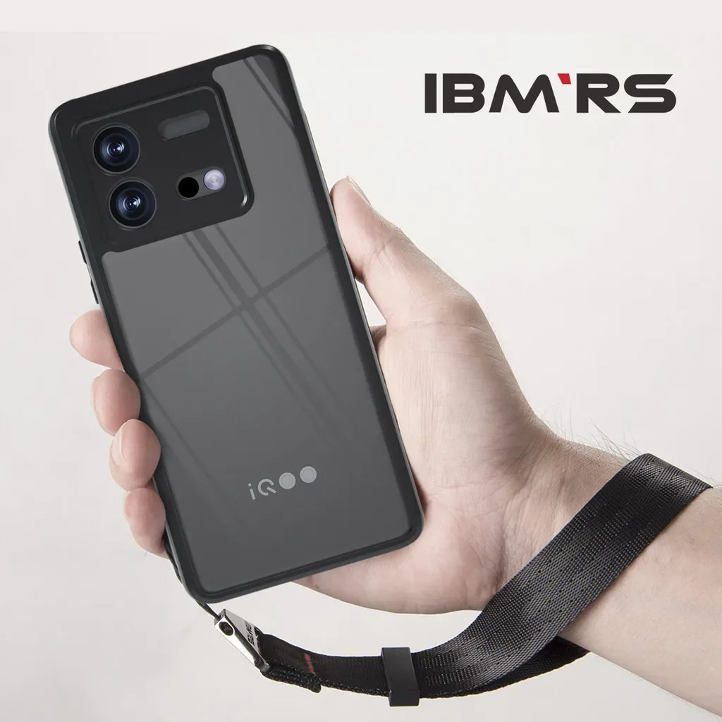 

for iqoo neo 8 case/8 pro Phone Case, Prevents Accidental Drops (Comes with wrist strap)Camo Transparent Phone case