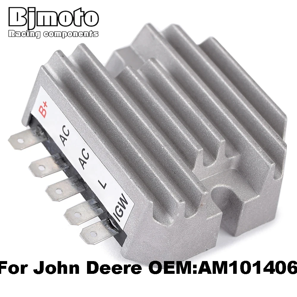 منظم الدراجة النارية المعدل لجرار جون ديري 330 322 332 670 770 870 970 1070 F915 AM101406 Kohler 15 AMP محرك KB46 #1