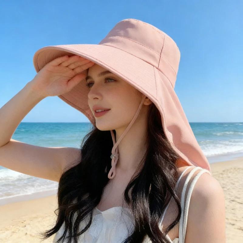 Big Brimmed Sun Protection Hat for Women 2026 New Model, UV 