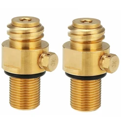 2Pcs M18X1.5 Refill CO2 Valve Adapter Thread Converter Replacement For Sodastream