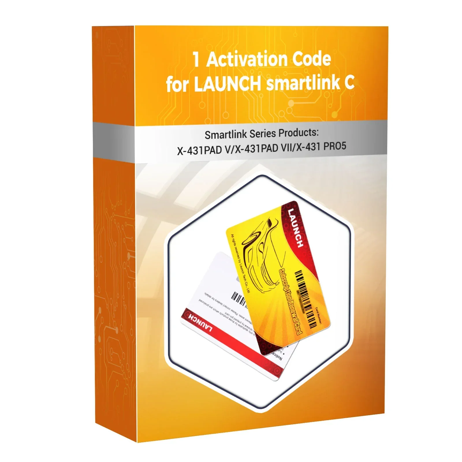 One Times Launch Activation Card For Launch X431 Smartlink C V2 0 Super Remote Diagnosis Function PK Smartlink B ( No shipping )