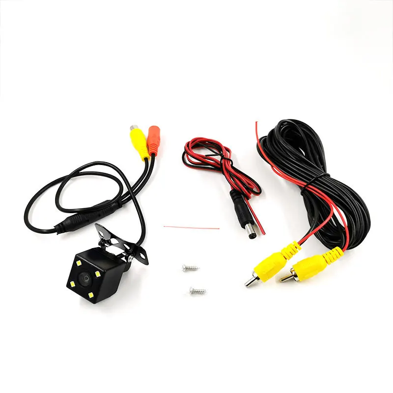 Waterproof HD Wide Angle Car Reversing Camera 4 8 12 LED Night Vision Car Rearview Backup Camera for Car Parking